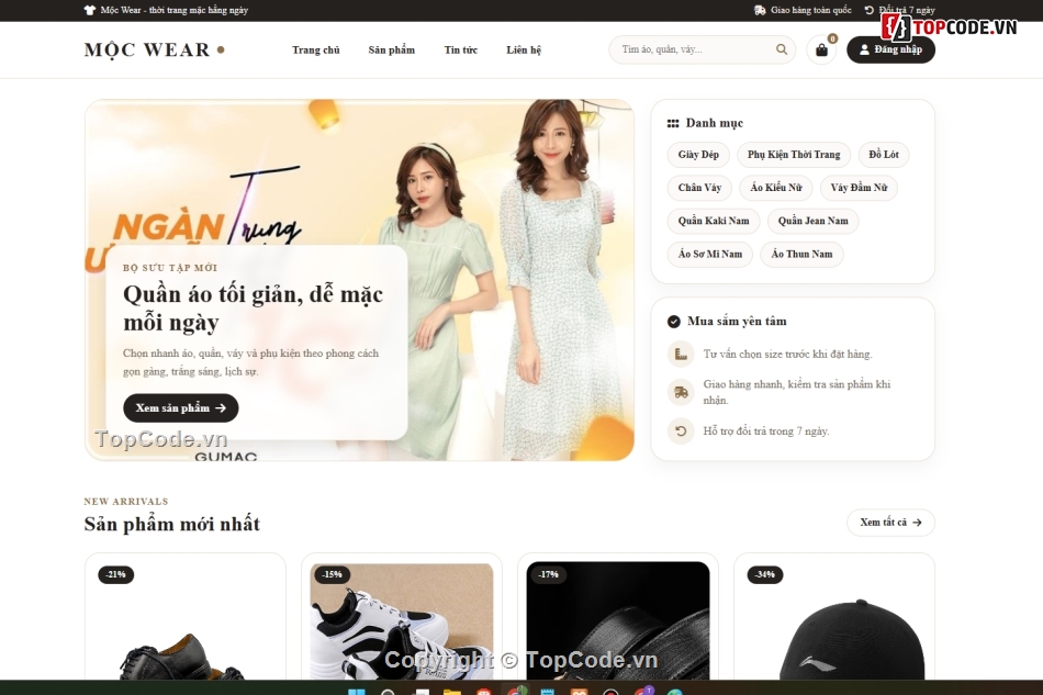 bán quần áo,Website bán quần áo,quần áo